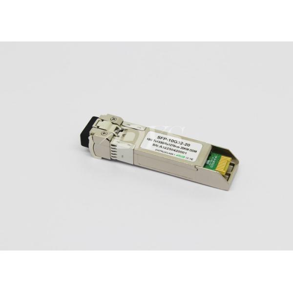 Buy cheap RoHS Compliant 10Gb/s SFP+ Bi-Directional Transceiver, 20km from wholesalers