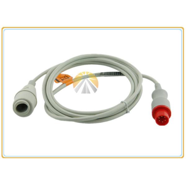 Generic Transducer Cable For Spacelabs / Mindray , Gray Transducer Adapter