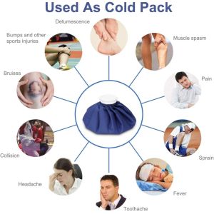 Ice Pack For Injuries, Hot & Cold Therapy, Teeth Pain Pack, Headaches Bag,