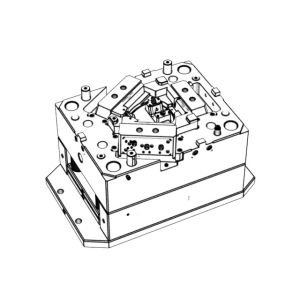 Buy cheap Transparent Inner Housing 1x1 Cold Runner Three Plate Mold No.19015 And 19016 -B from wholesalers