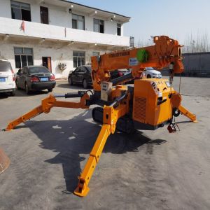 Buy cheap Telescopic Boom Hydraulic Spider Crawler Crane Remote Control Spider Lifting Equipment from wholesalers