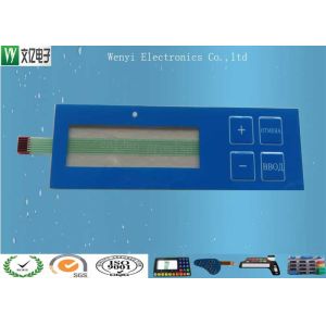 Buy cheap Side Light LED Backlit Embossing FPC Membrane Switch With Polydome from wholesalers