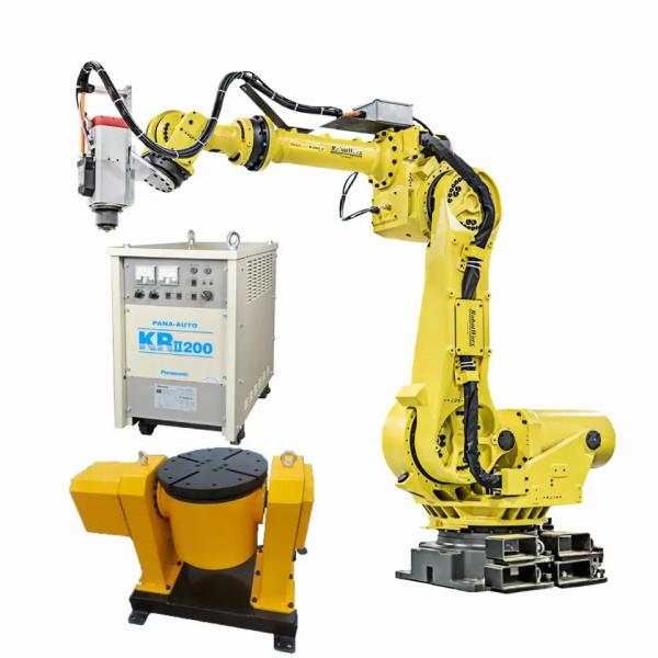 Buy cheap Fanuc Industrial Robot R-2000iC/125L 3100MM Reach With Laser Welding Machine And Positioner For Spot Welding Robot from wholesalers
