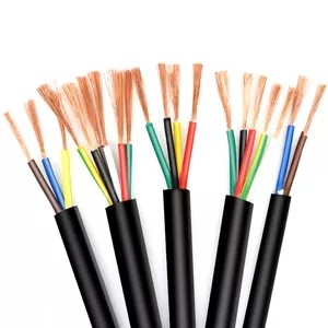 Buy cheap Flexible RVV Electrical Ground Wire Copper Conductor PVC Insulation from wholesalers