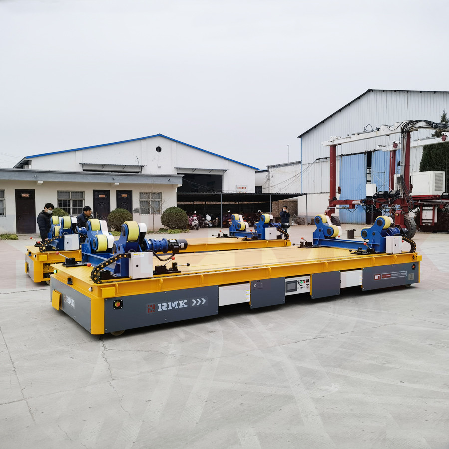 Buy cheap PLC Control 10 Tons Omni Directional Mold Transfer Trolley With Remote Control from wholesalers