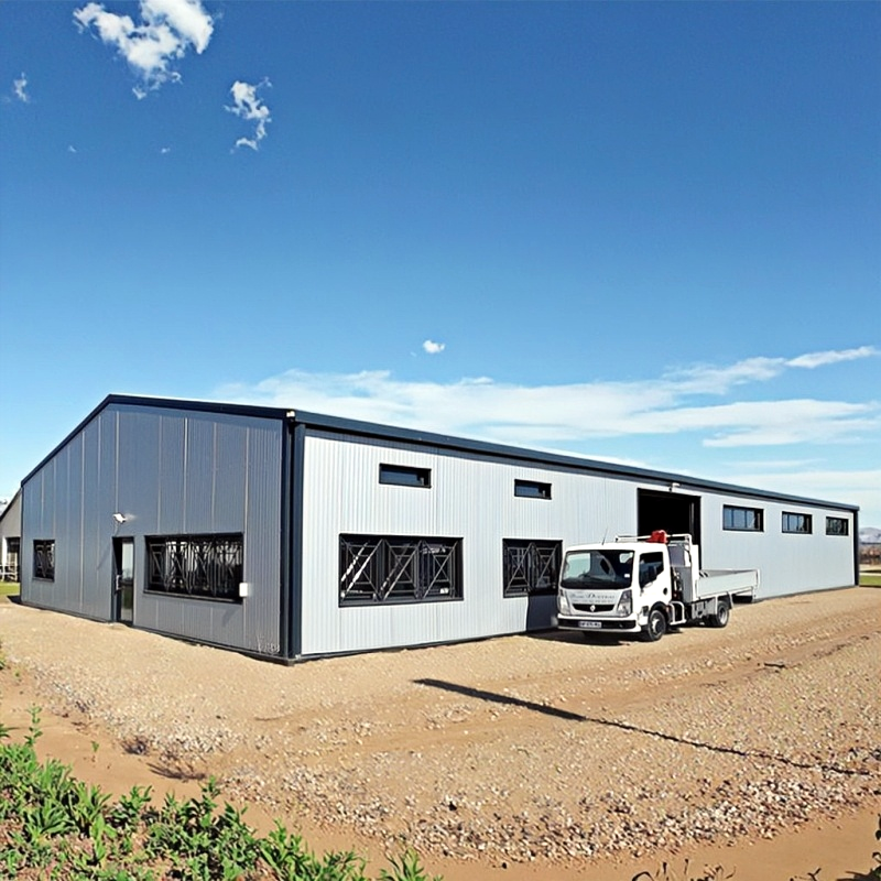 Buy cheap Hot Dip Galvanized Steel Components Prefab Warehouse Building Weather Proof H Beam Column from wholesalers