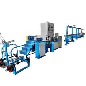 Buy cheap Cable Extrusion Line Conductor Insulation Coating Machine Power Cable Extruding Machine from wholesalers