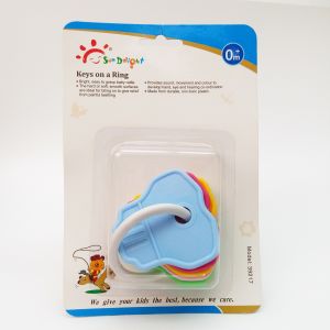 Buy cheap Non Toxic 3 Month PP Ring Baby Teether Keys product