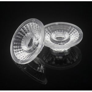 COB LED Lens for Hotel/Restaurant Lighting 15 Degree Acrylic Light Lens with