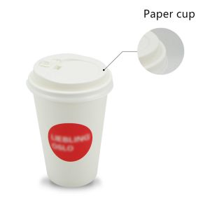 Buy cheap Compostable PLA Lined 280gsm Bamboo Fiber Paper Drinking Cups from wholesalers