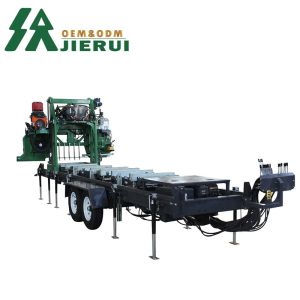 Buy cheap Wood Cutting Solution 2024 Most Popular Automatic Wood Saw Cutting Machine for Building Mobile Sawmill from wholesalers
