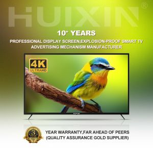 Buy cheap 50 Inch A Grade LCD Screen OEM/ODM 2K/4K Ultra HD Smart TV - Shatterproof Design with Metal Frame & 4mm Tempered Glass from wholesalers