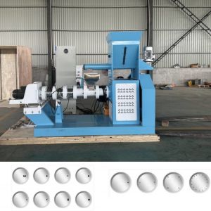 Buy cheap Electric Heating Screw Grain Feed Extruder Machine with different capacity from wholesalers