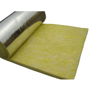 Buy cheap Yellow Glass Wool Thermal Insulation Blanket With Aluminum Foil Face from wholesalers