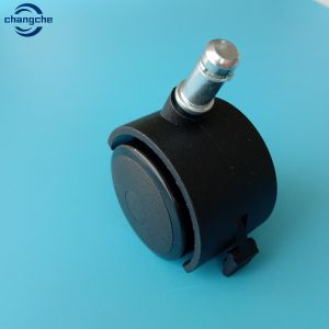 Buy cheap 400kg Stem Swivel Nylon Caster Wheel M8x33 With Brake from wholesalers