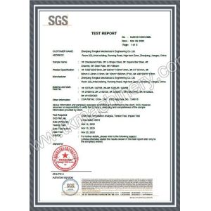 Zhenjiang Tongkai Mechanical Engineering Co.,Ltd. Certifications