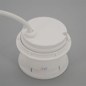 Buy cheap Safety Guarantee 4.92 Ft Extension Cord 1 AC Outlet Port and 2 USB Ports White For Table Desk Hole Round from wholesalers