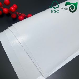 Buy cheap Biodegradable 160um 200um White Cardboard For Advertisement Tear Resistance from wholesalers