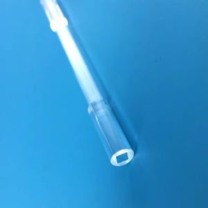 Buy cheap Quartz Glass Tube With Round Outside and Square Inside from wholesalers