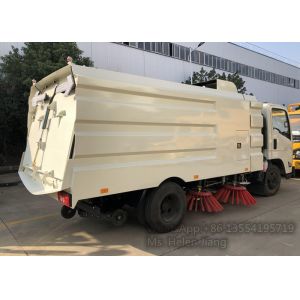 Buy cheap JMC 4X2 LHD Diesel Engine Vacuum Road Sweeper Truck from wholesalers