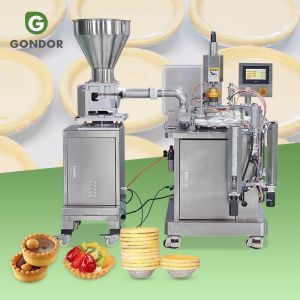 Buy cheap Full Automatic Boat Tart Chinese Process Equipment Egg Base Shell Pie Crust Machine -Egg with Feeder from wholesalers