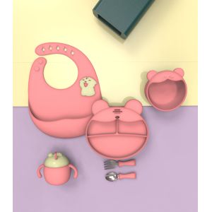 Buy cheap FDA Approved MHC Baby Tableware Easy to Clean Suction Plate for 6 Months Old Baby from wholesalers