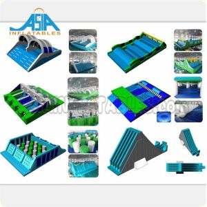 China Durable Insane Inflatable 5k Obstacles Course 72x12m Or Customized on sale