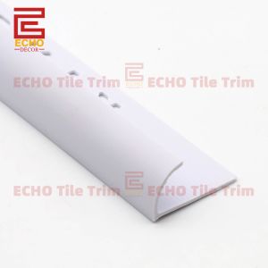 Buy cheap Quarter Round PVC Edge Tile Trim 10mm White Tile Edge Protector from wholesalers