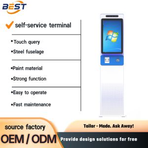 Buy cheap High Resolution Self Service Payment Kiosk with Intel Core I3 CPU for Restaurants and Stores from wholesalers