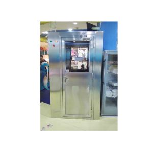 China SUS304 Anti - Static Air Shower Room For Semiconductor Factory 1300 * 1000 * 2180mm on sale