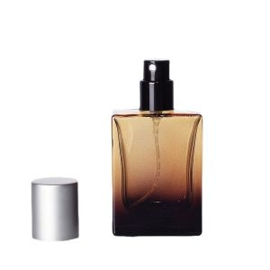 Buy cheap Square Amber Glass Perfume Bottle 30ml With Spray 500 Pcs from wholesalers