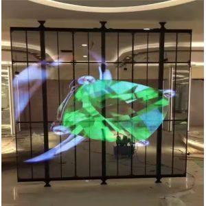 Buy cheap Highly Stable Indoor Transparent LED Transparent Screen With Weatherproof Ultra-Thin Panel Design from wholesalers