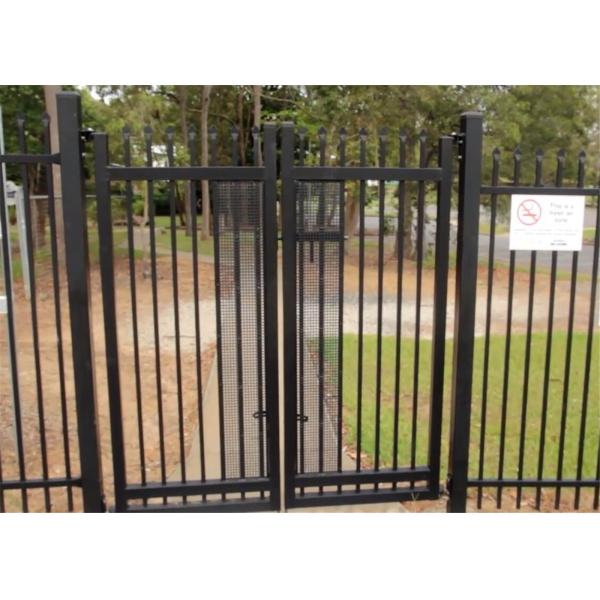 2.1mx2.4m Garrison Fencing Panels rail 50mm x 50mm 1.6mm upright 25mm x 25mm