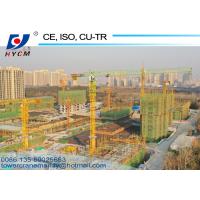 China 1.6*1.6*3m Split Mast Electric Tower Crane PT6013 Undercarriage Tower Crane 8ton 160m Self Climbing Crane for sale
