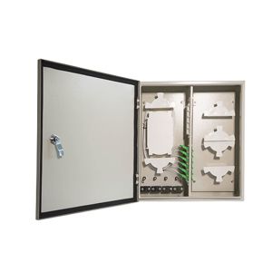 Buy cheap 48 Cores Fiber Optic Wall Mount Termination Box Simplex SC / Duplex LC Type from wholesalers