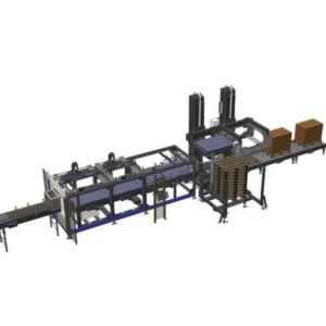 Buy cheap Full Automatic CNC Robot Palletizing System Packaging Line Robust Design from wholesalers