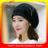 Buy cheap QF17002 Sun Accessory customized fashion knitted beanie hats for ladies ,Hats in stock MOQ only 3 pcs from wholesalers