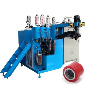 Buy cheap Forklift Omni Wheel 5000RPM Polyurethane Casting Machine from wholesalers