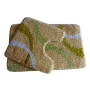 Buy cheap Tufted Acrylic Bath Rug Sets with Latex Backing, Beige product