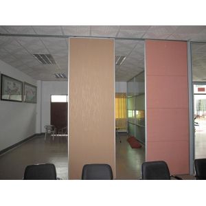 Buy cheap Mobile Wall Hotel Sound Proof Partitions Panel Thickness 65mm Laminated Board from wholesalers