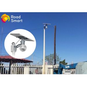 China 160lm/W Integrated Solar Powered Parking Lot Lights 3000K-6500K CCT on sale