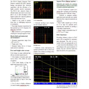 Universal Ultrasonic Flaw Detection Equipment , non destructive testing machine