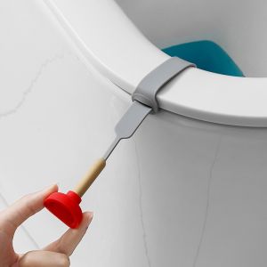 Silicone Toilet Seat Lid Lifter Avoid Touching Toilet Lid Handle Toilet Lid Pad