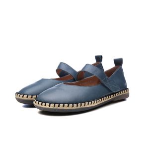 Buy cheap S301 2020 Spring And Summer New Simple And Versatile Round Toe Women'S Shoes Convenient Velcro One-Word Sandals Guangzho from wholesalers