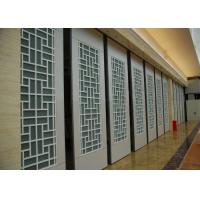 Buy cheap Interior Suspended Sliding Glass Folding Partition 4 Standard / Parking Track Systems product