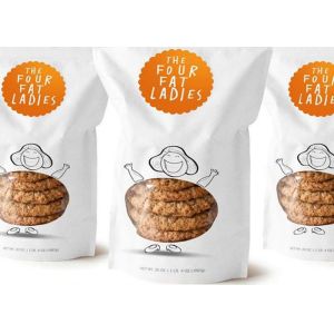 Buy cheap Laminated Custom Stand Up 3 Side Seal Pouch With Zipper And Transparent Window NY / PE Material from wholesalers