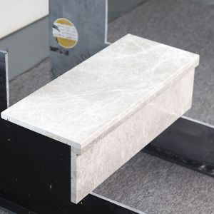 Buy cheap Customizable Grade AAA Stair Ceramic Tiles , 17mm Natural Stone Stairs from wholesalers