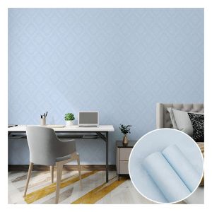 Buy cheap Customizable Grey Embossed Wallpaper 3D Embossed Peel And Stick Wallpaper from wholesalers