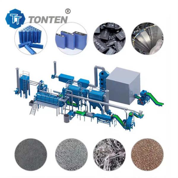 Buy cheap Ternary NiMH Lithium Battery Crushing Machine Separation Recycling from wholesalers
