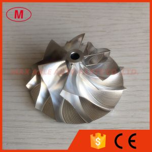 Buy cheap CT10 17291-0L020HF 42.87/62.00mm 6+6 blades turbocharger billet compressor wheel for Upgrade 17201-0L020 from wholesalers